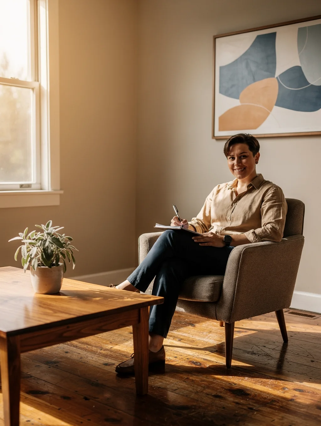 Alex Rivera, Founder and Licensed Therapist at Harmony Wellness Center